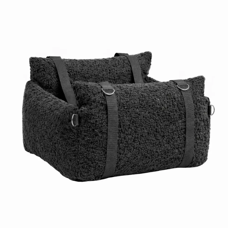 Autosedačka Golden dog 3v1 pre psa 57 x 50 x 36 cm – grafitová